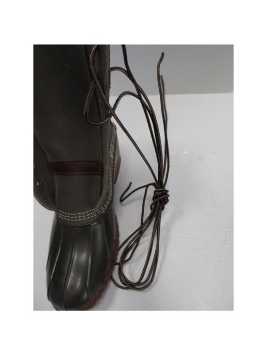LL Bean Bean Boots 10 M Signature Primaloft Leather Insulated Duck USA main image 15